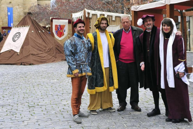 La plaza Carlos III El Noble de Olite ha acogido la grabación del programa de TVE Masterchef.