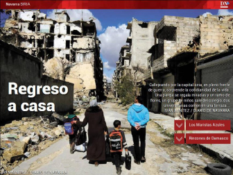 Además, la experiencia de un reportero de Diario de Navarra en Siria