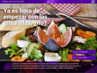 Además, tiempo de ensaladas