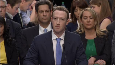 Zuckerberg pide perdón ante el Senado de EE UU