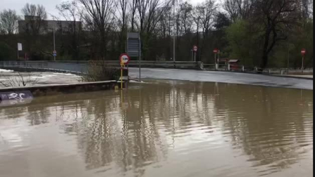 Villava, puente sobre el Ulzama y aledaños