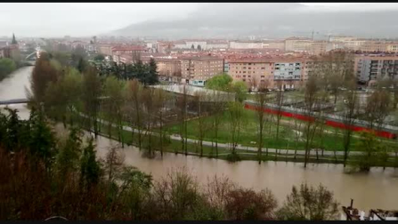 Así están las inmediaciones de los Corralillos tras las lluvias