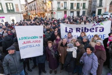 Tudela y Pamplona se han sumado a otras manifestaciones que ha habido en el resto del país para reclamar pensiones dignas.