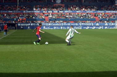 Fotos de la primera parte del partido.