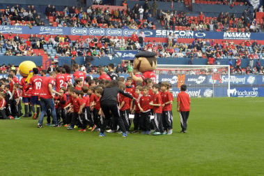 Fotos de la primera parte del partido.
