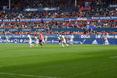 Fotos de la primera parte del partido.
