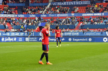 Fotos de la primera parte del partido.