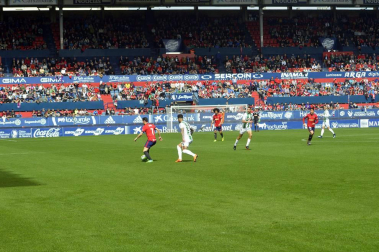 Fotos de la primera parte del partido.