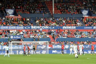 Fotos de la primera parte del partido.