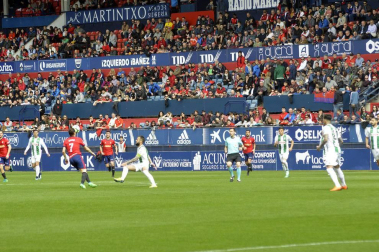 Fotos de la primera parte del partido.