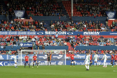Fotos de la primera parte del partido.