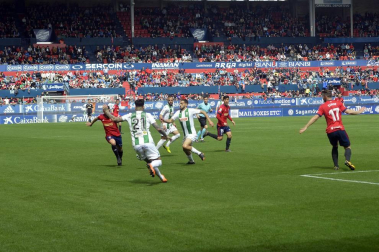 Fotos de la primera parte del partido.