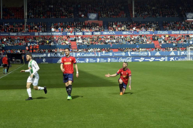 Fotos de la primera parte del partido.