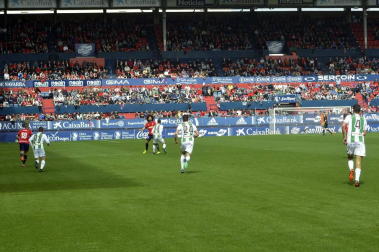 Fotos de la primera parte del partido.
