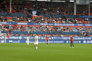 Fotos de la primera parte del partido.