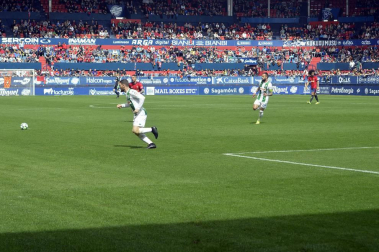 Fotos de la primera parte del partido.