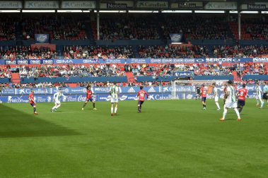Fotos de la primera parte del partido.