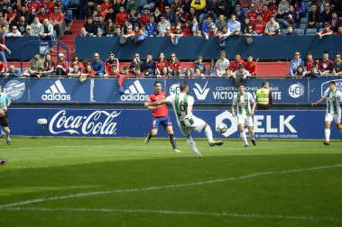 Fotos de la primera parte del partido.
