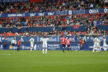 Fotos de la primera parte del partido.