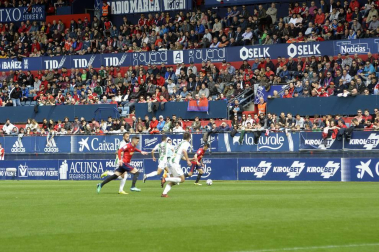 Fotos de la primera parte del partido.