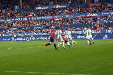 Fotos de la primera parte del partido.