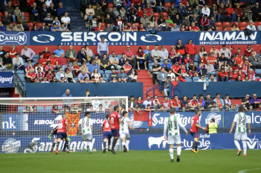 Fotos de la primera parte del partido.