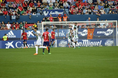 Fotos de la primera parte del partido.