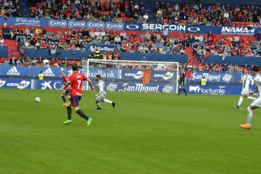Fotos de la primera parte del partido.