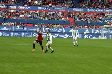 Fotos de la primera parte del partido.