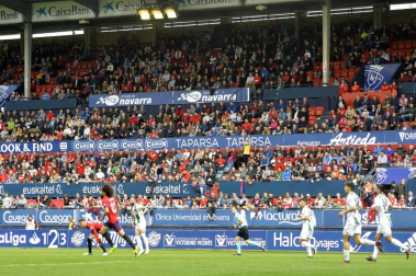 Fotos de la primera parte del partido.