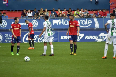Fotos de la primera parte del partido.