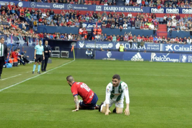 Fotos de la primera parte del partido.