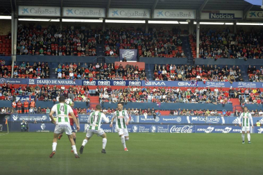 Fotos de la primera parte del partido.