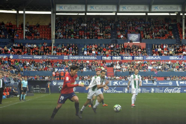 Fotos de la primera parte del partido.