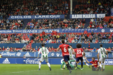 Fotos de la primera parte del partido.