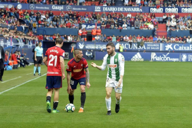 Fotos de la primera parte del partido.