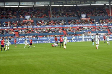 Fotos de la primera parte del partido.