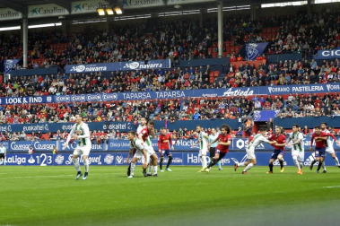 Fotos de la primera parte del partido.