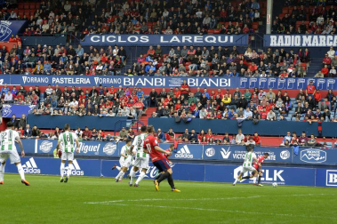 Fotos de la primera parte del partido.