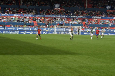Fotos de la primera parte del partido.