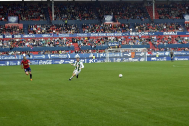 Fotos de la primera parte del partido.