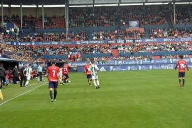 Fotos de la primera parte del partido.