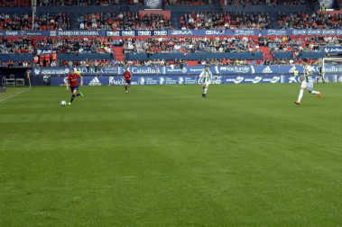 Fotos de la primera parte del partido.