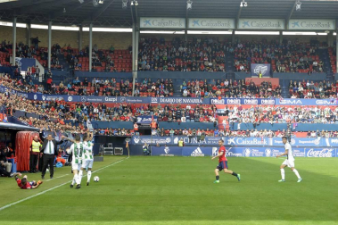 Fotos de la primera parte del partido.