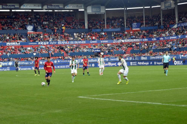 Fotos de la primera parte del partido.