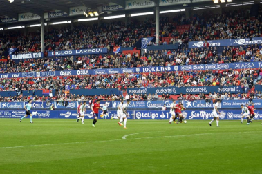 Fotos de la primera parte del partido.