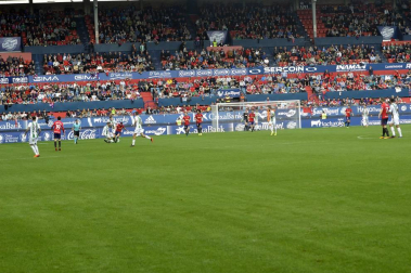 Fotos de la primera parte del partido.