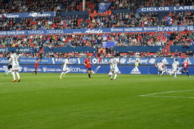 Fotos de la primera parte del partido.