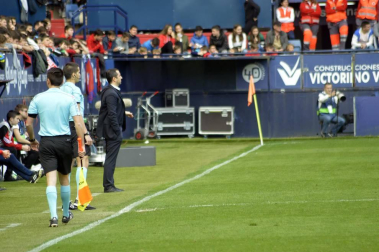 Fotos de la primera parte del partido.