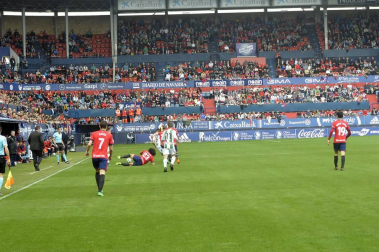 Fotos de la primera parte del partido.
